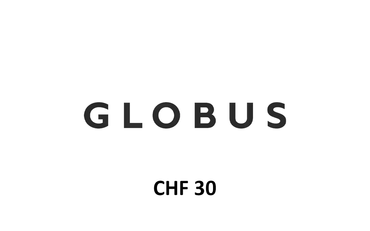 Globus 30 CHF Gift Card (Switzerland)