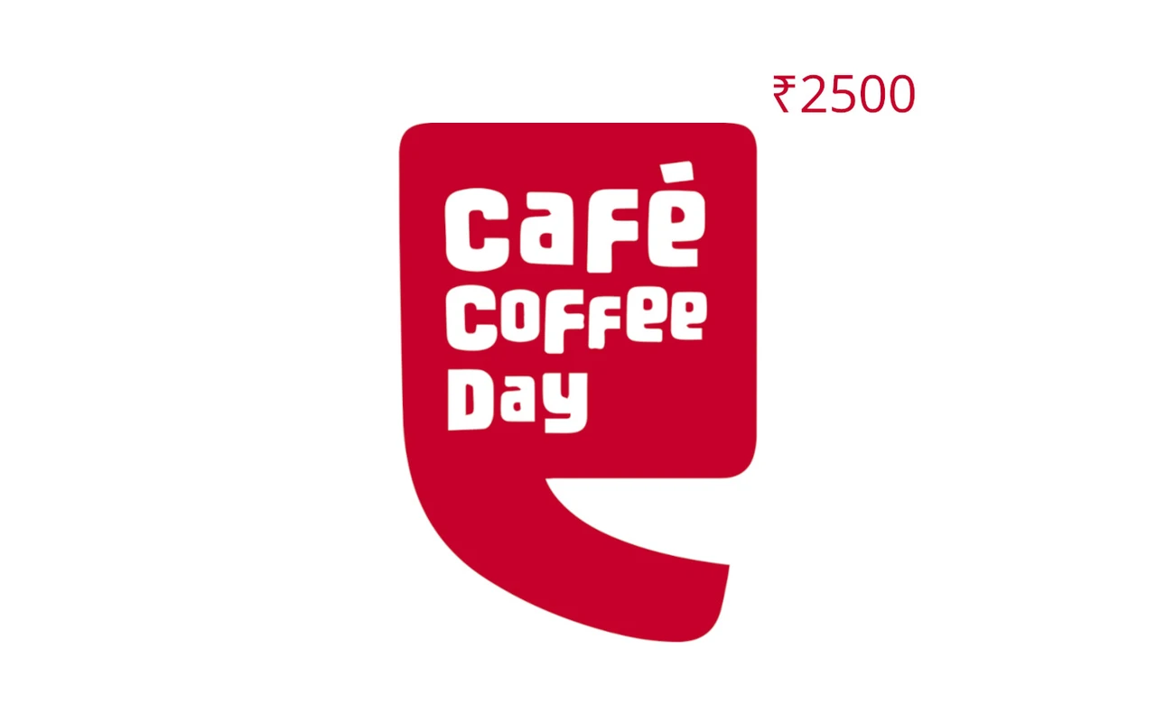 Cafe Coffee Day ₹2500 Gift Card (India)