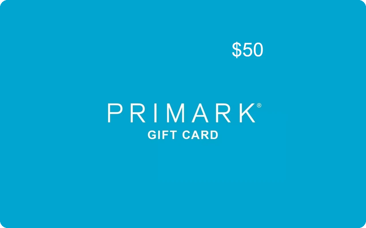 Primark $50 Gift Card (United States)