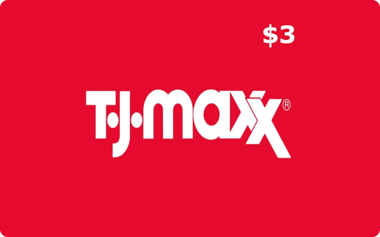 Tjmaxx $3 Gift Card (United States)