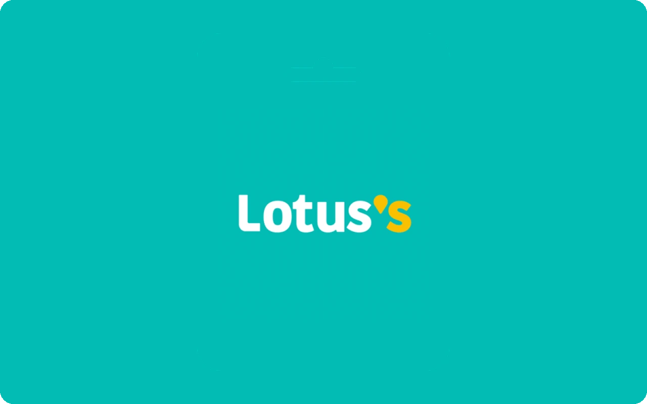 Lotus's 20 MYR Gift Card - Malaysia