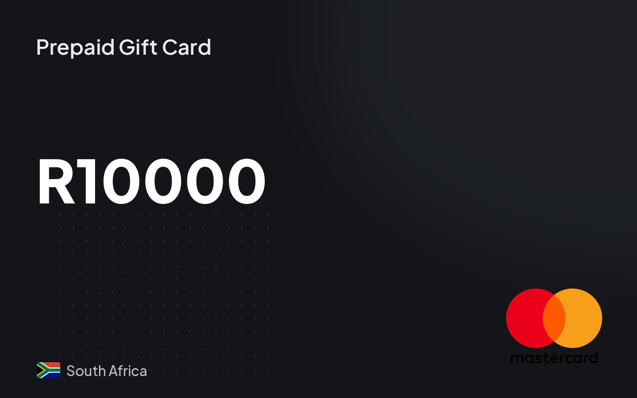 Mastercard R10000 Gift Card (South Africa)
