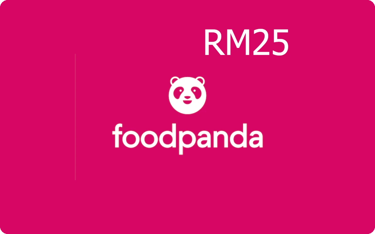 Food Panda RM25 Gift Card MY