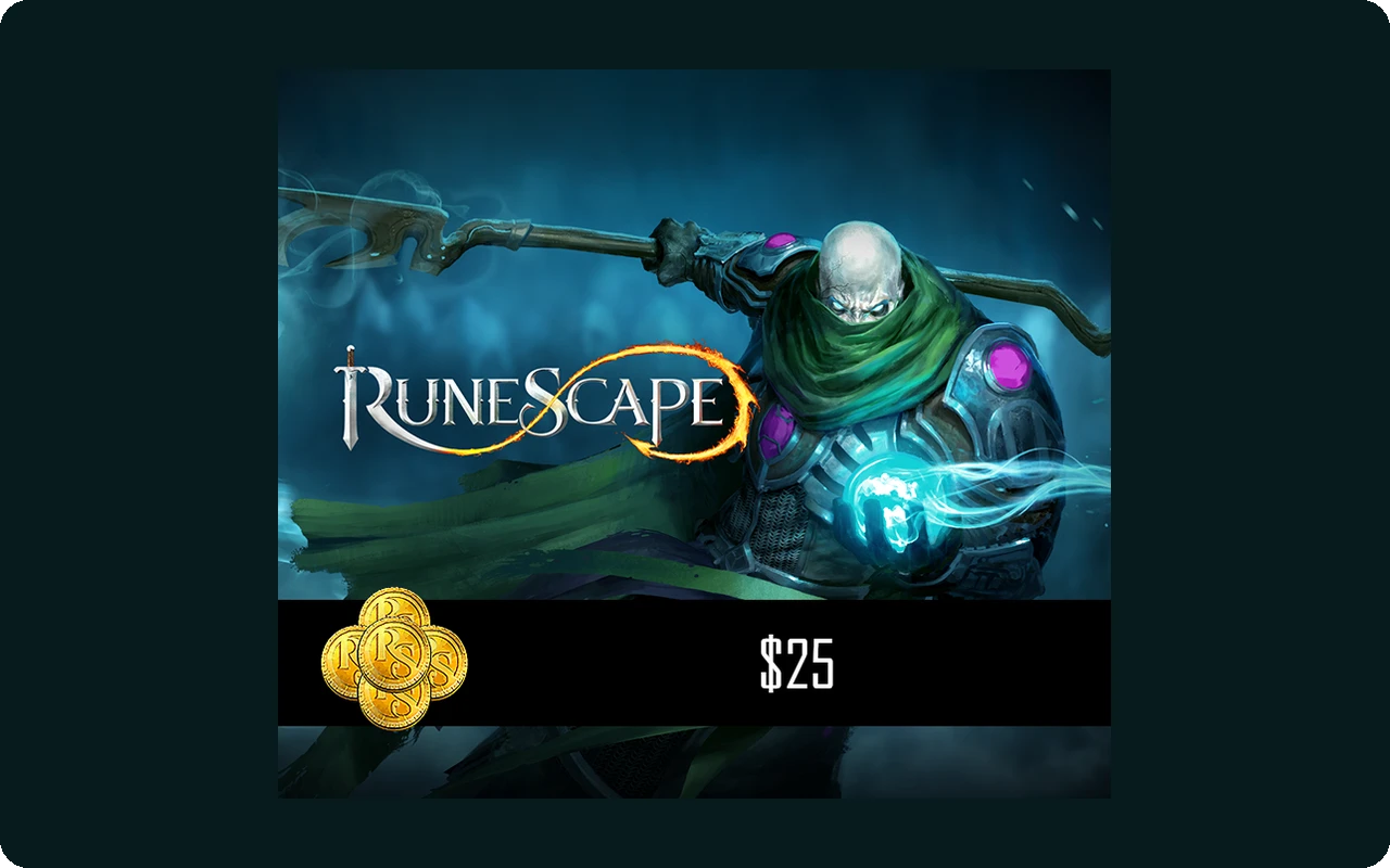 Runescape $25 Gift Card (United States)