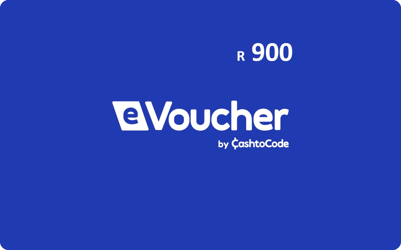 CashtoCode 900 Gift Card (South Africa)