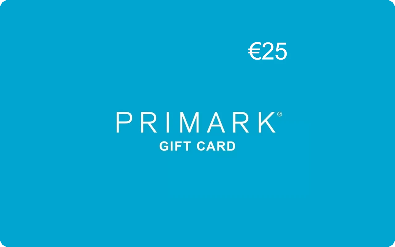 Primark €25 Gift Card (Slovenia)
