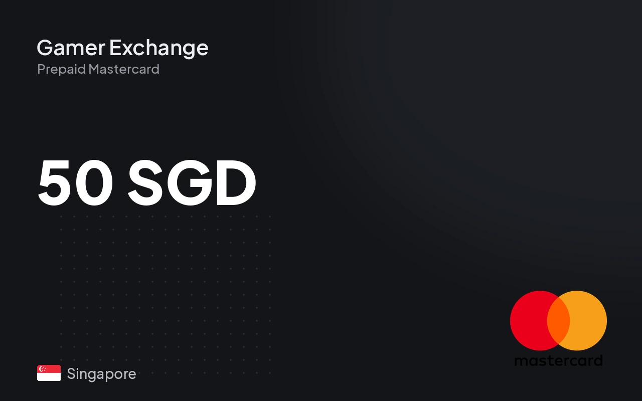 Mastercard Gamer Exchange 50 SGD Gift Card - SINGAPORE