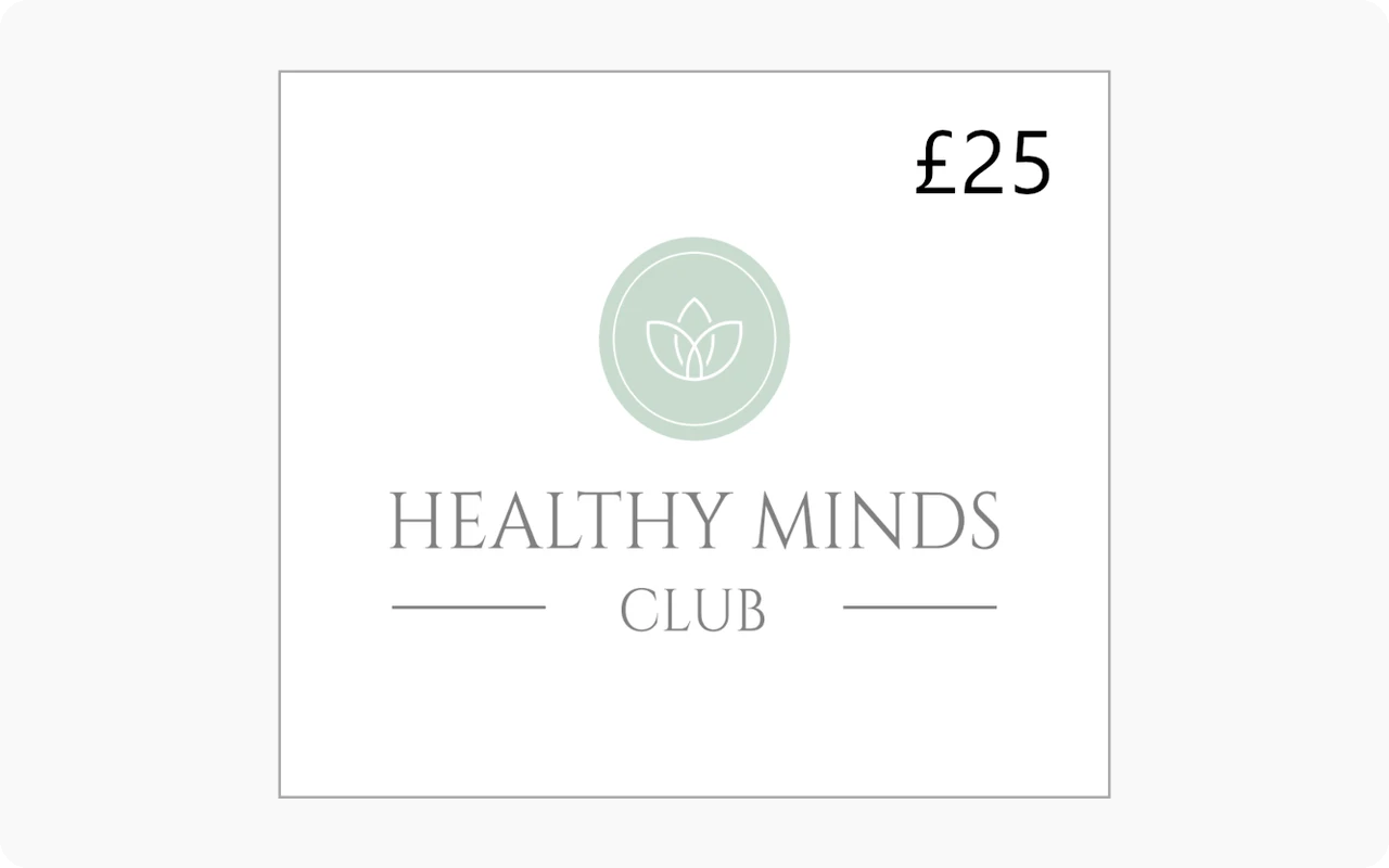 Healthy Minds Club £25 Gift Card (United Kingdom)