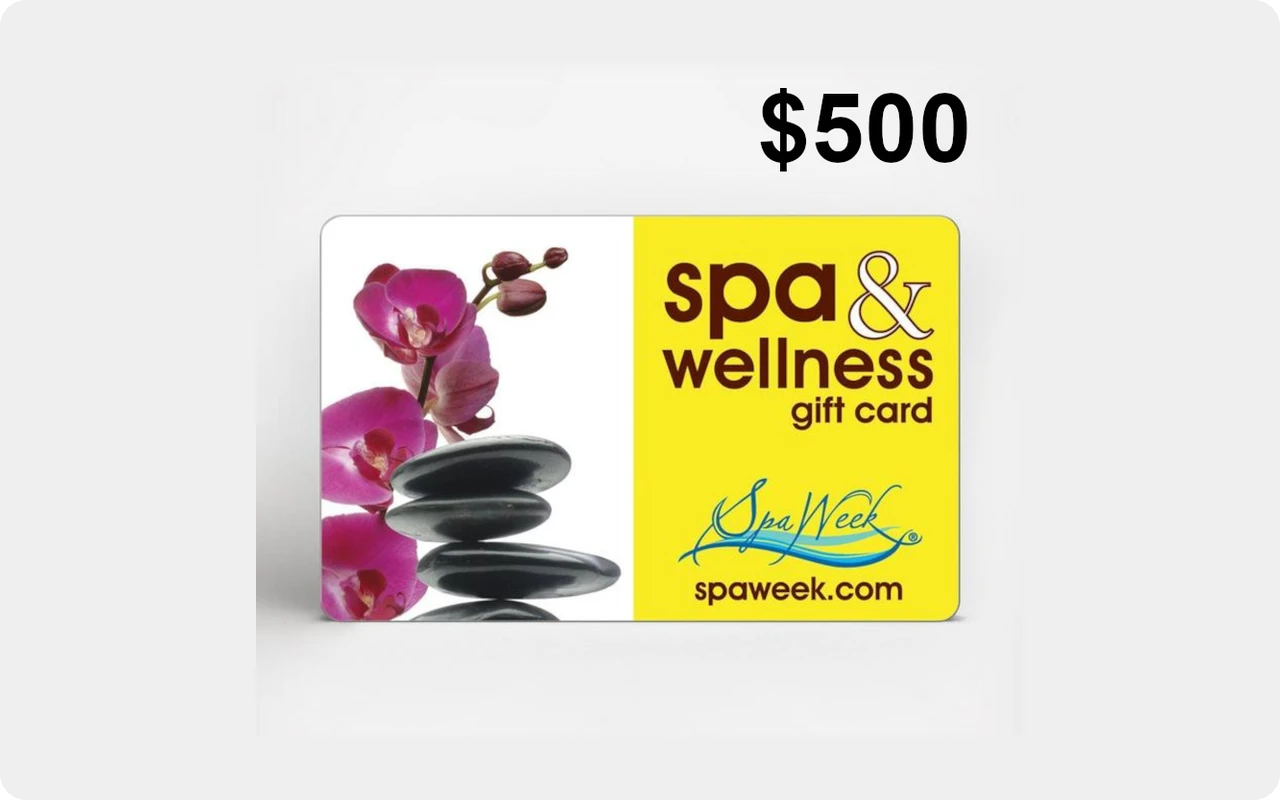 Spa And Wellness By Spaweek $500 Gift Card (United States)