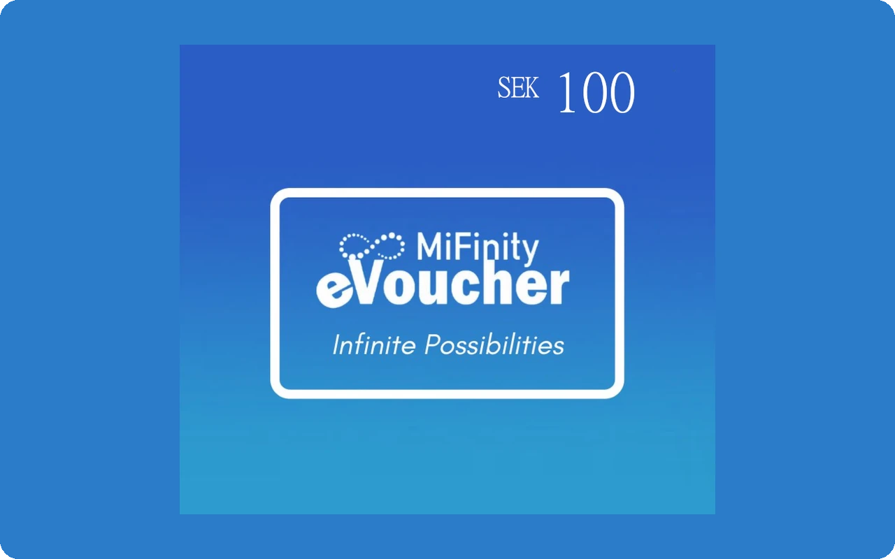 MiFinity eVoucher 100 kr Gift Card (Sweden)