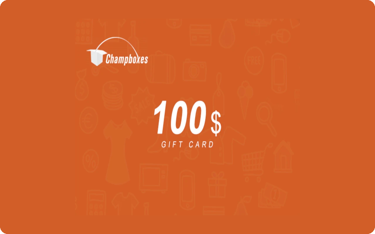 Champboxes $100 Gift Card (United States)
