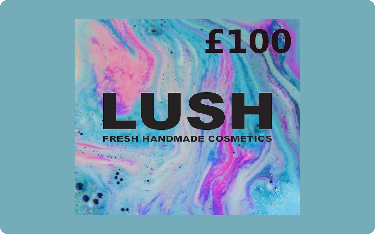 Lush £100 Gift Card (United Kingdom)