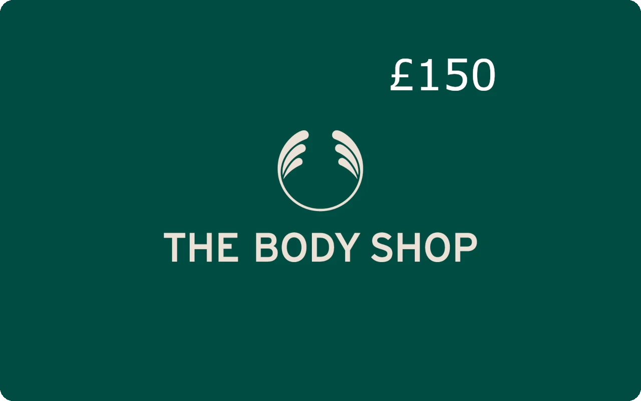 The Body Shop £150 Gift Card (United Kingdom)