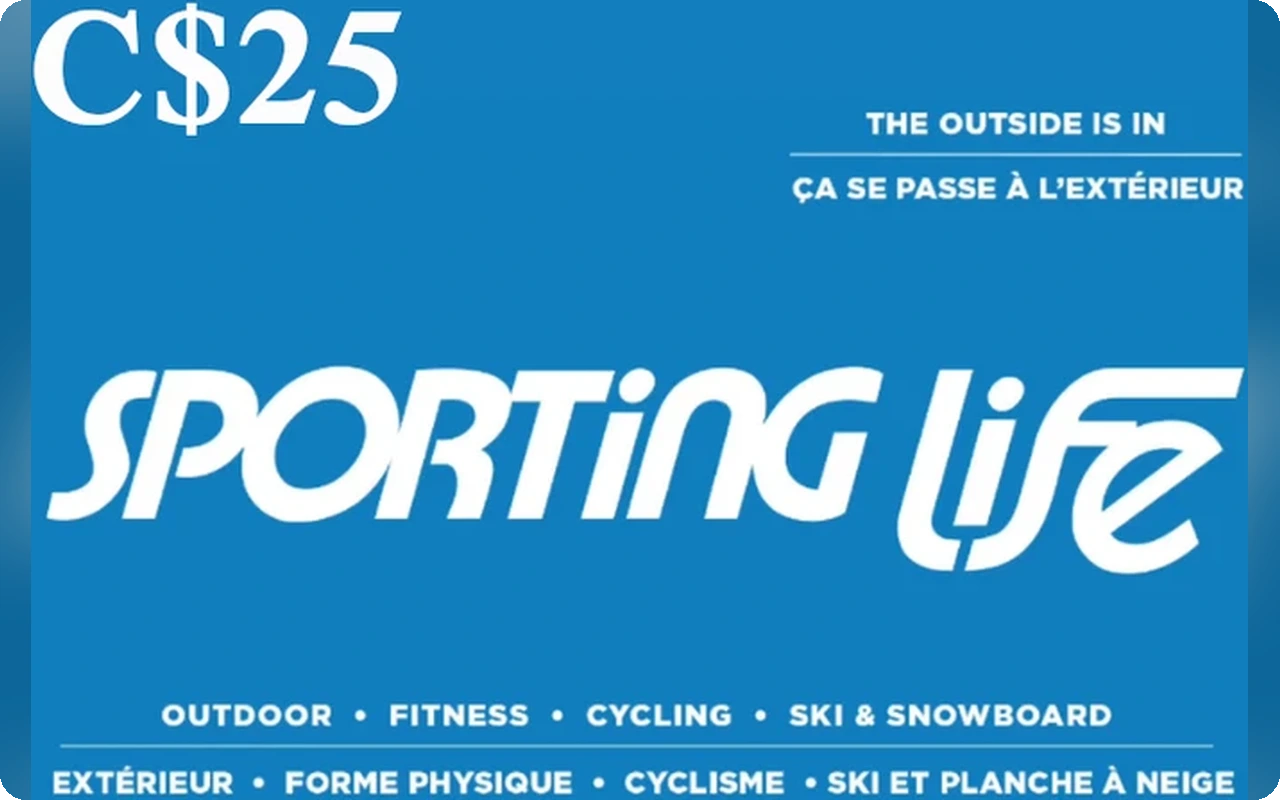 Sporting Life C$25 Gift Card (Canada)