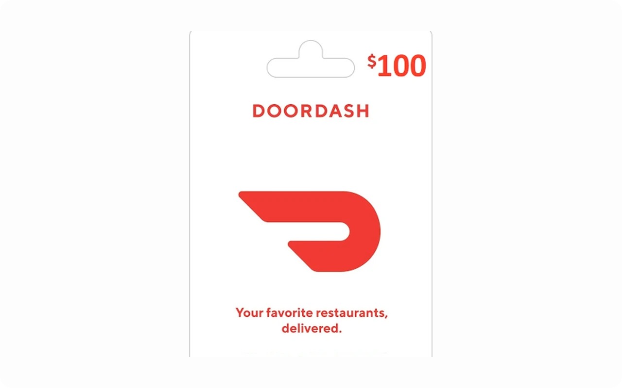 Door Dash Gift Card 100 USD - Door Dash Key - UNITED STATES