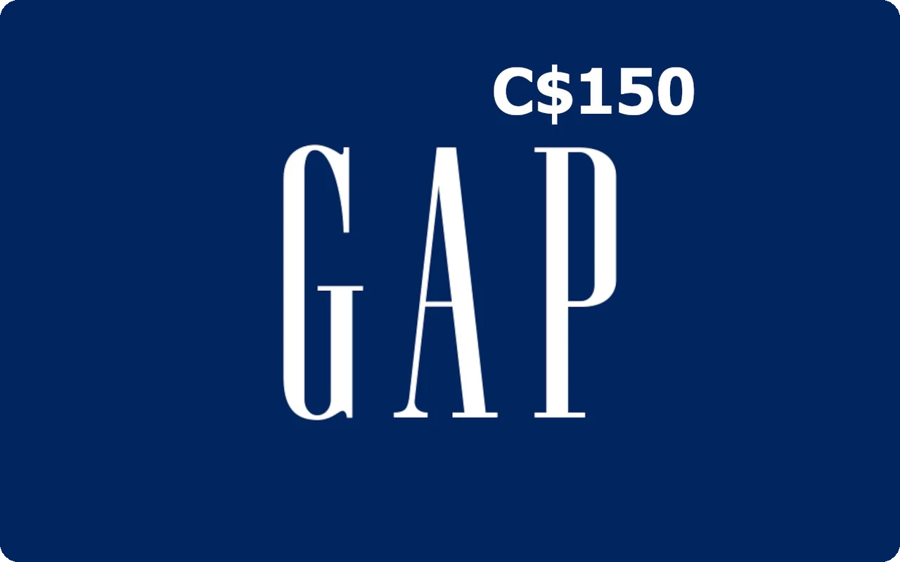 Gapc $150 Gift Card (Canada)