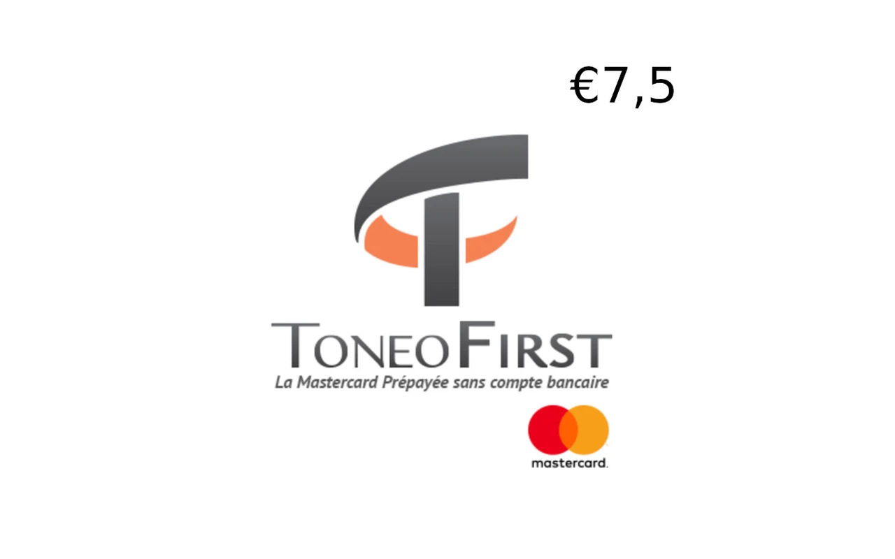 Toneo First Mastercard €7,5 Gift Card (Europe)