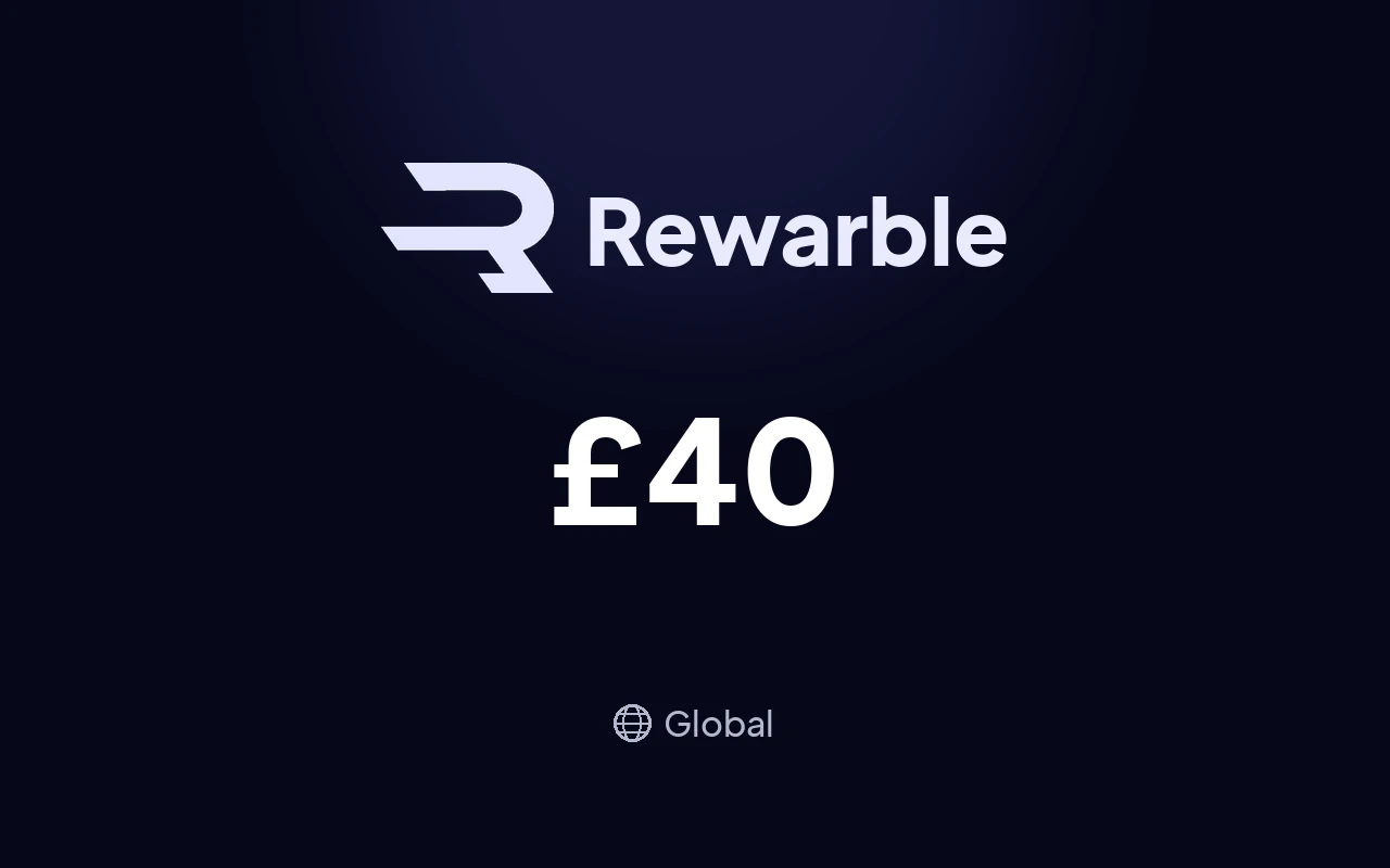 Rewarble Super £40 Gift Card