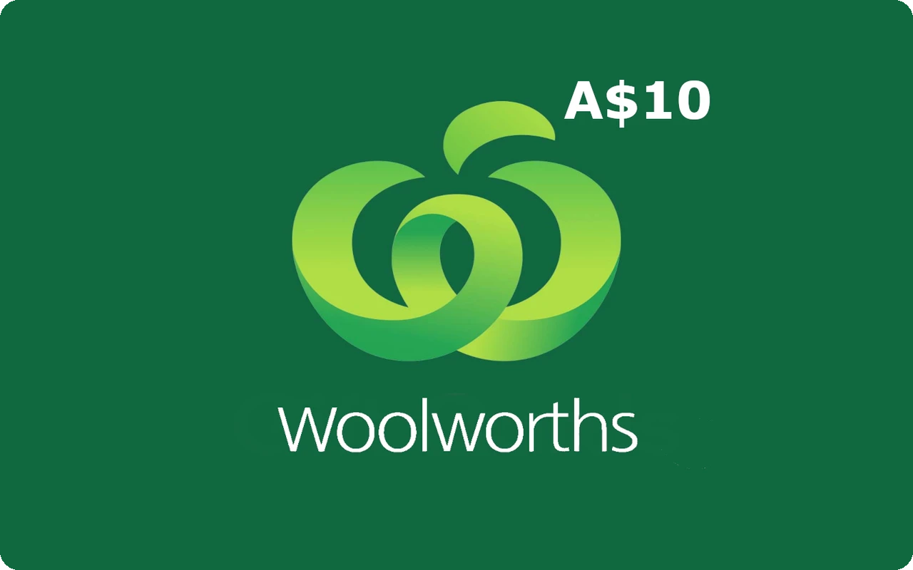 Woolworths Supermarket A$10 Gift Card (Australia)