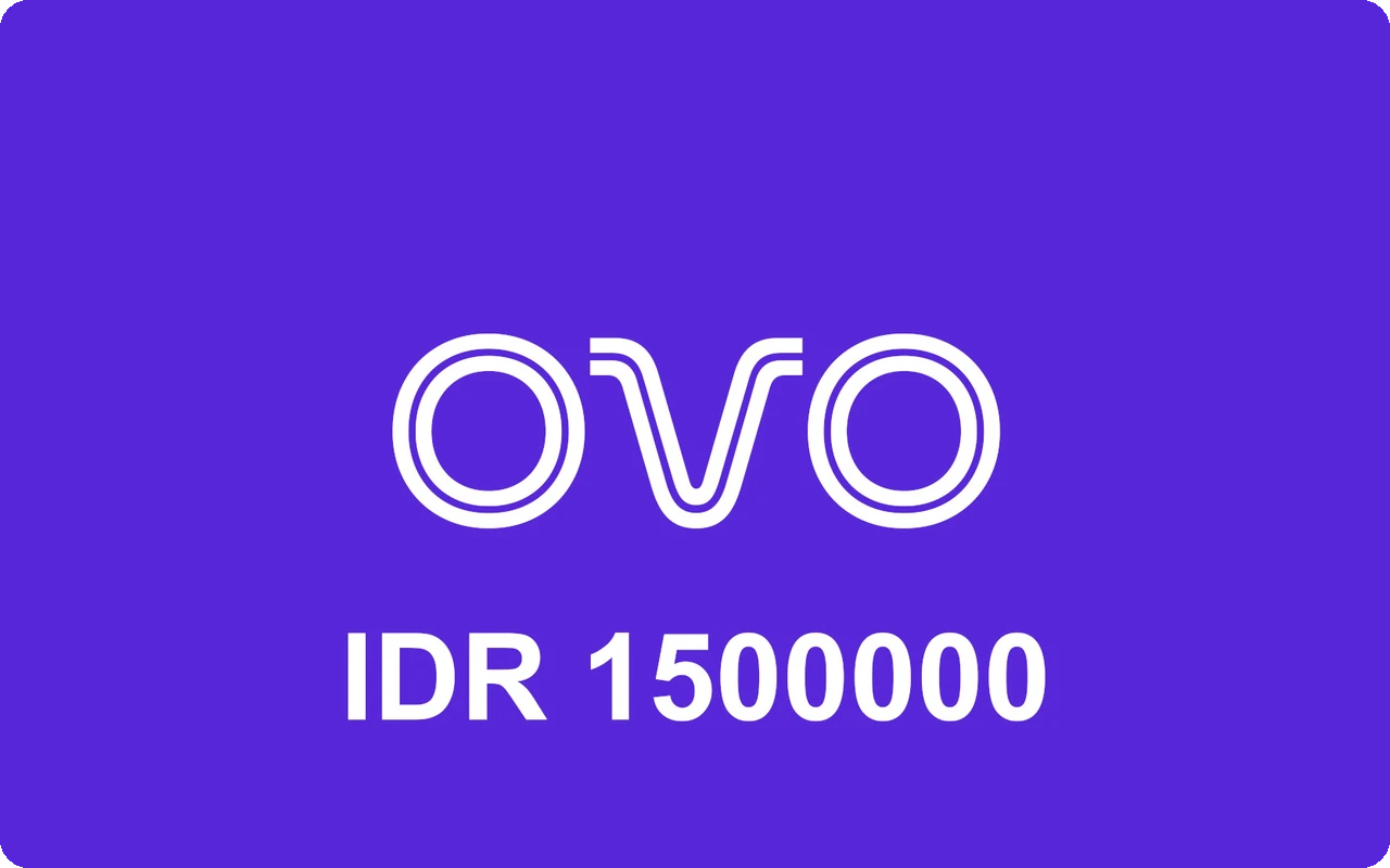 OVO Cash 1500000 Rp Gift Card (Indonesia)