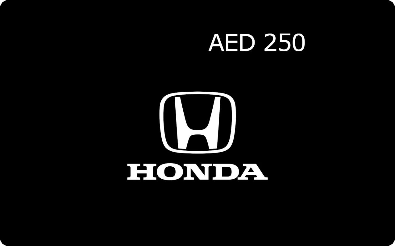 Honda 250 AED Gift Card (United Arab Emirates)