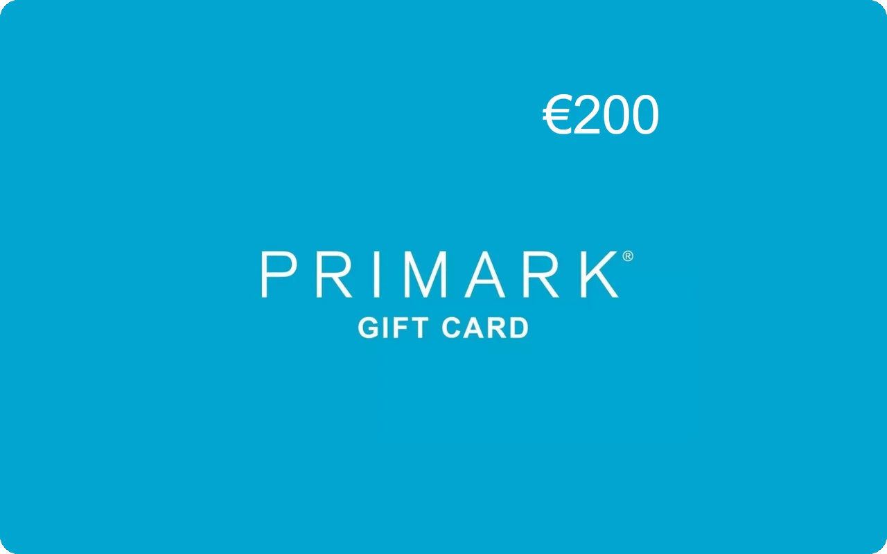 Primark €200 Gift Card (Spain)