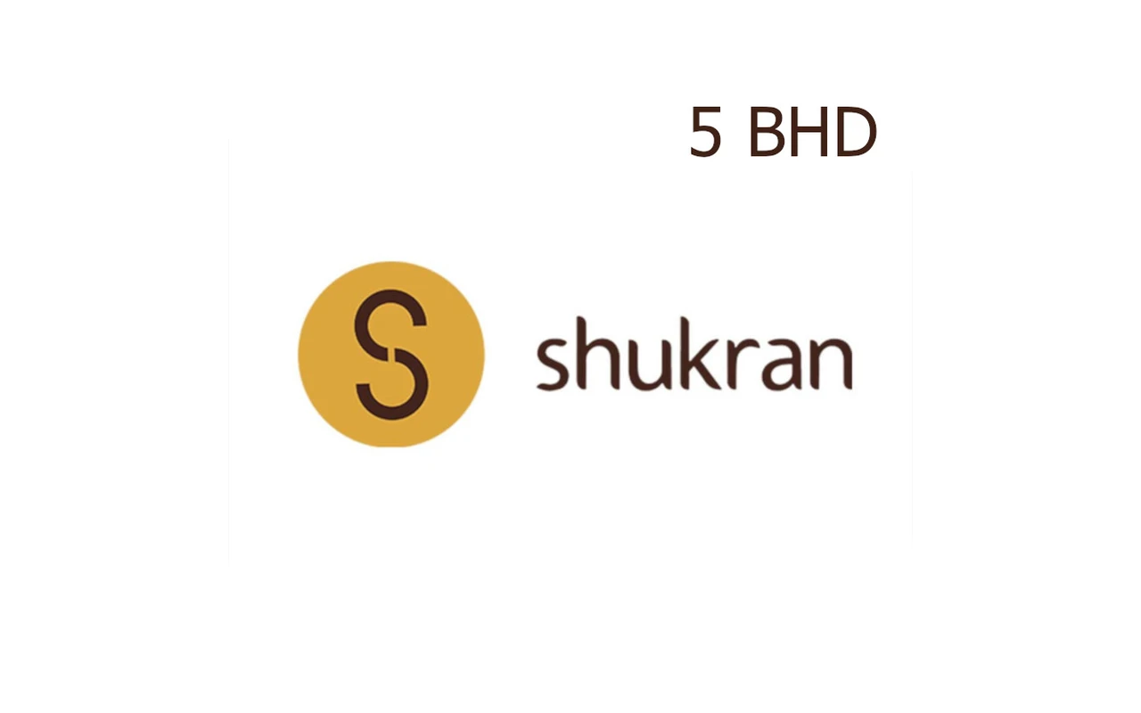 Shukran 5 BHD Gift Card (Bahrain)