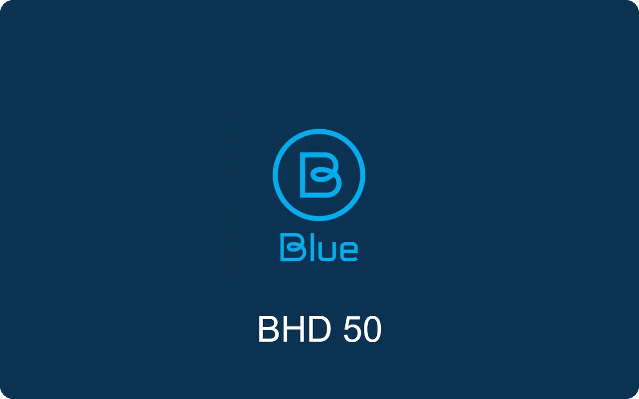 Blue Prepaid 50 BHD Gift Card (Bahrain)