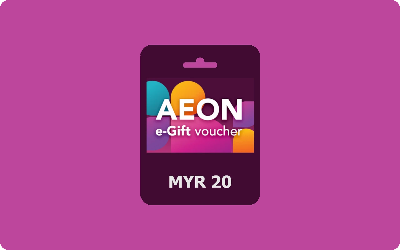 AEON 20 RM Gift Card (Malaysia)