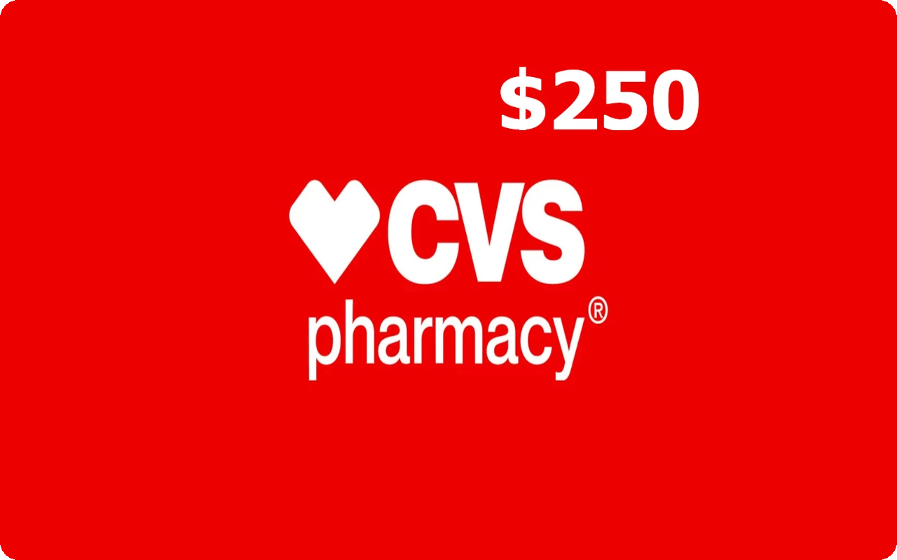 CVS Pharmacy $250 Gift Card (United States)