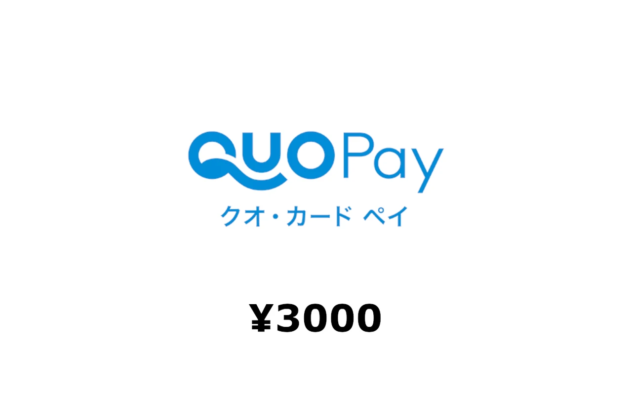 QUO CARD Pay ¥10000 Gift Card (Japan)