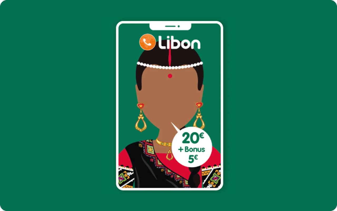 Libon 20 EUR - Libon Key - BELGIUM