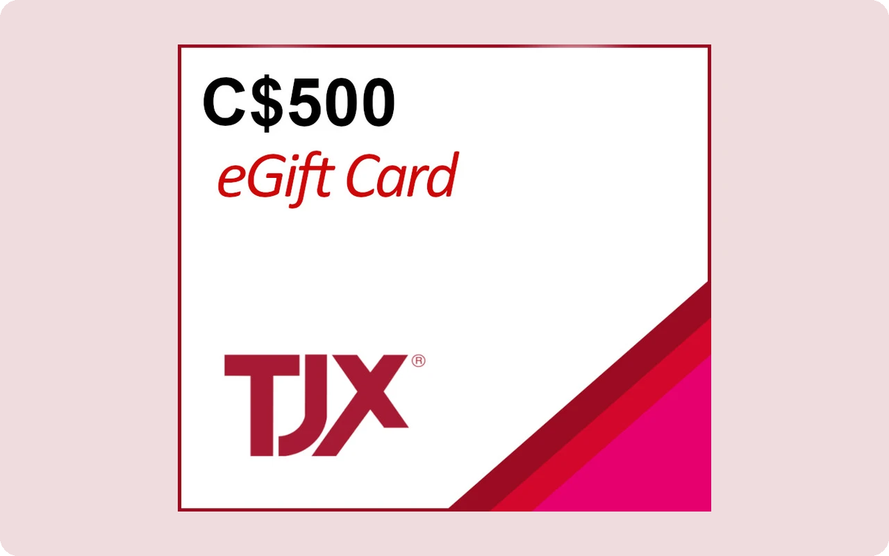 Tjxc $500 Gift Card (Canada)