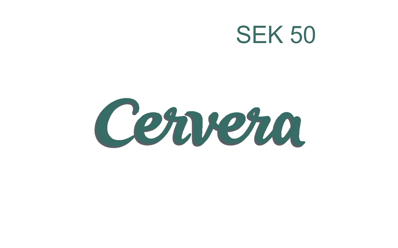 Cervera 50 kr Gift Card (Sweden)