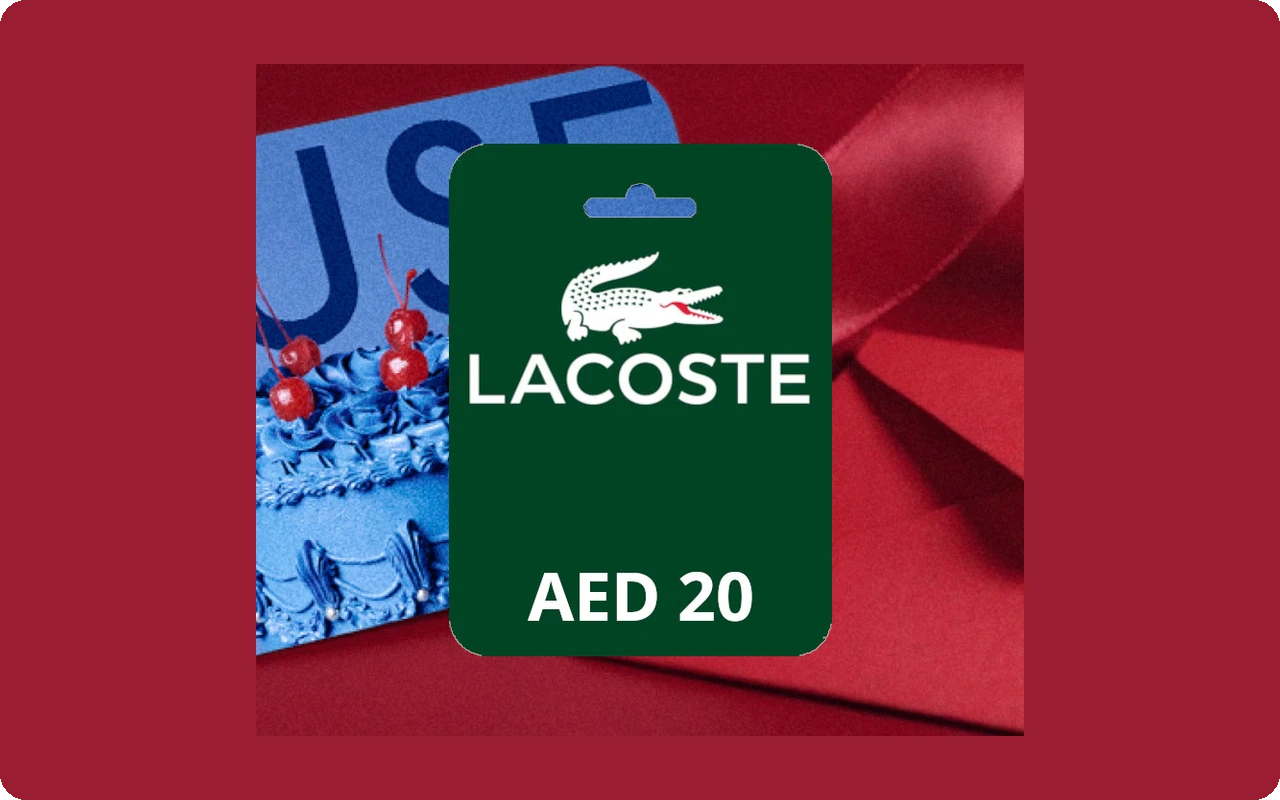 Muse Lacoste 20 AED Gift Card (United Arab Emirates)