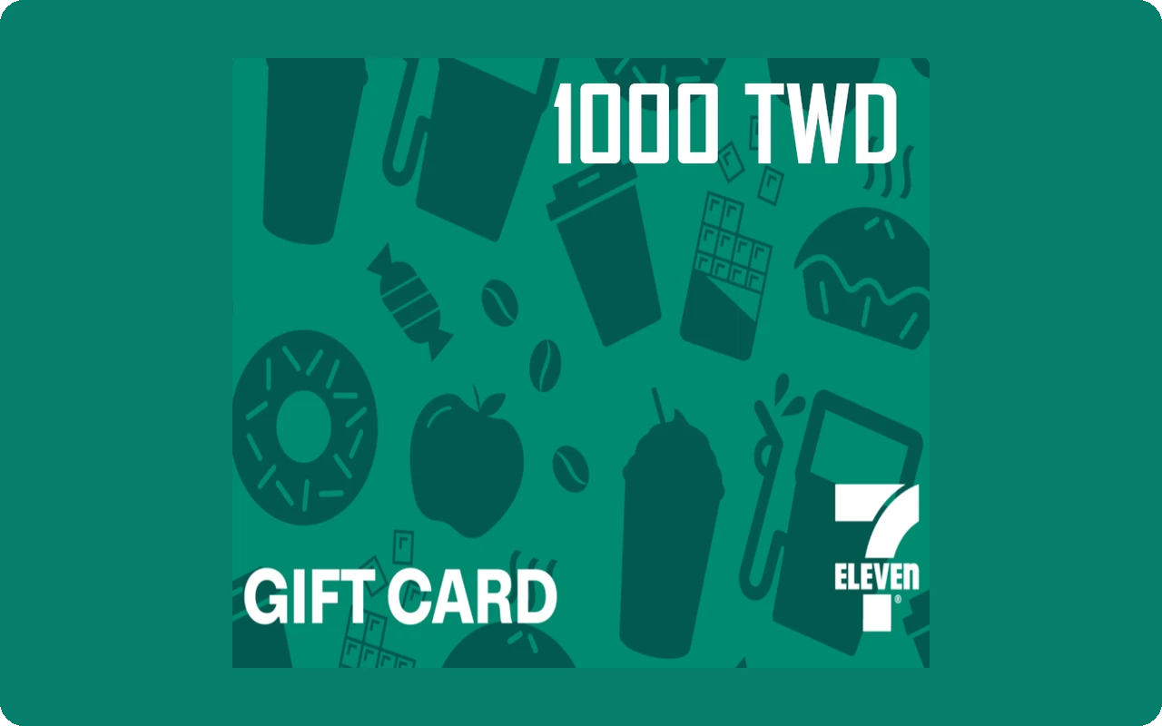 Eleven 1000 TWD Gift Card (Taiwan)