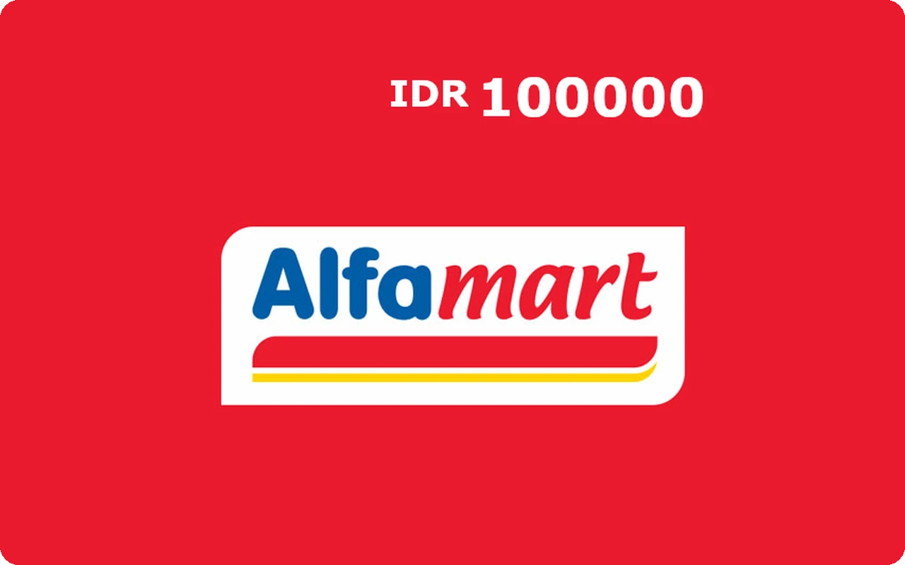 Alfamart 100000 Rp Gift Card (Indonesia)