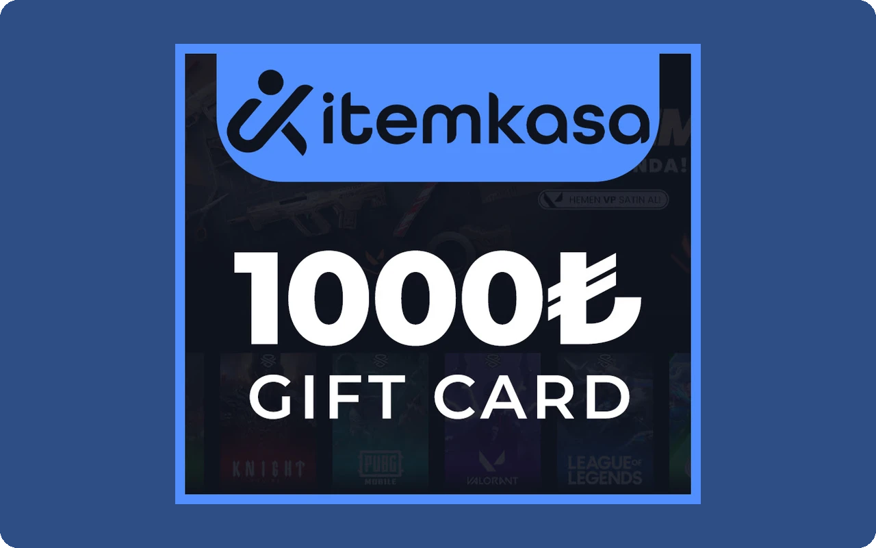 Itemkasa ₺1000 Gift Card (Turkey)