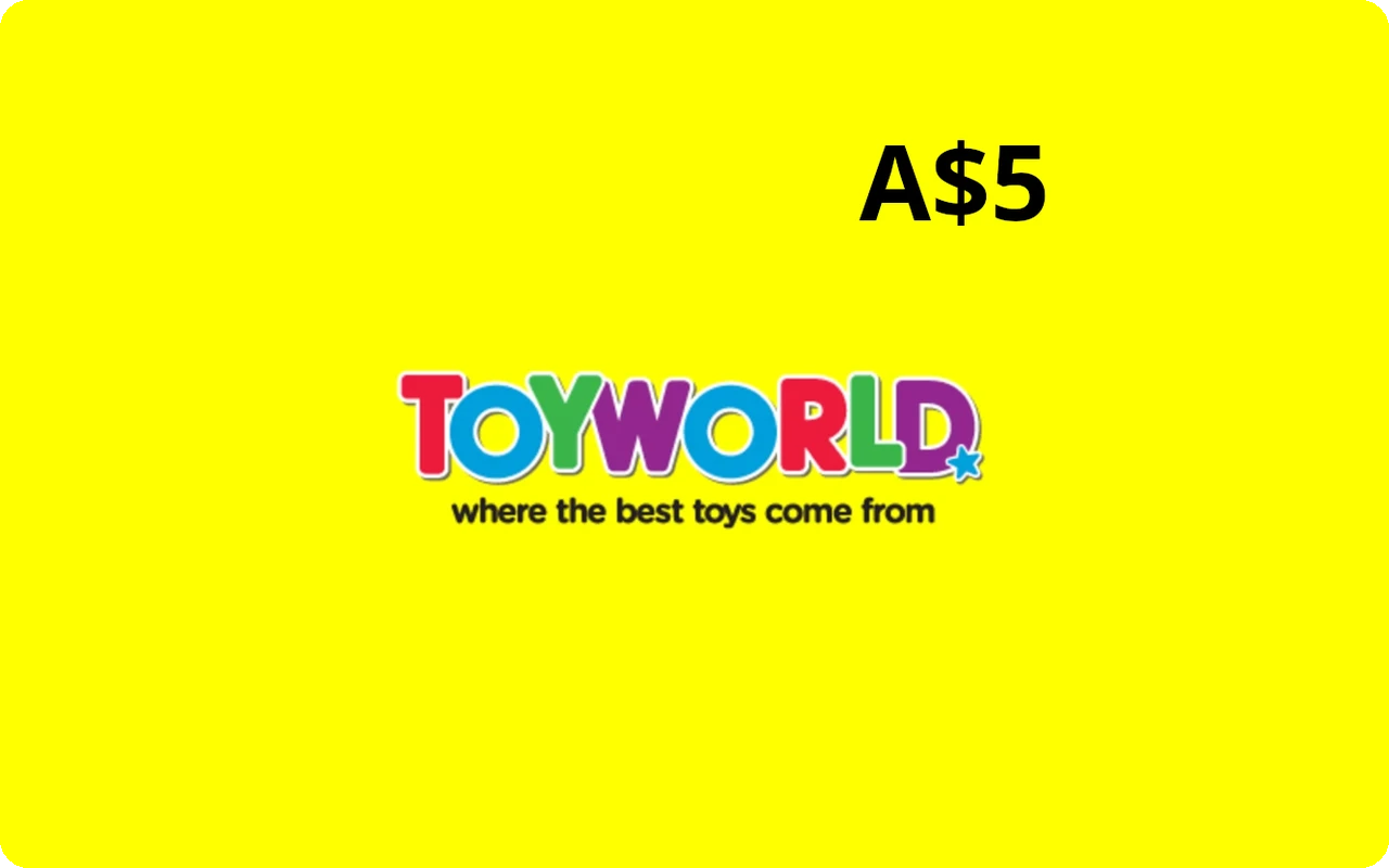 Toyworld A$5 Gift Card (Australia)