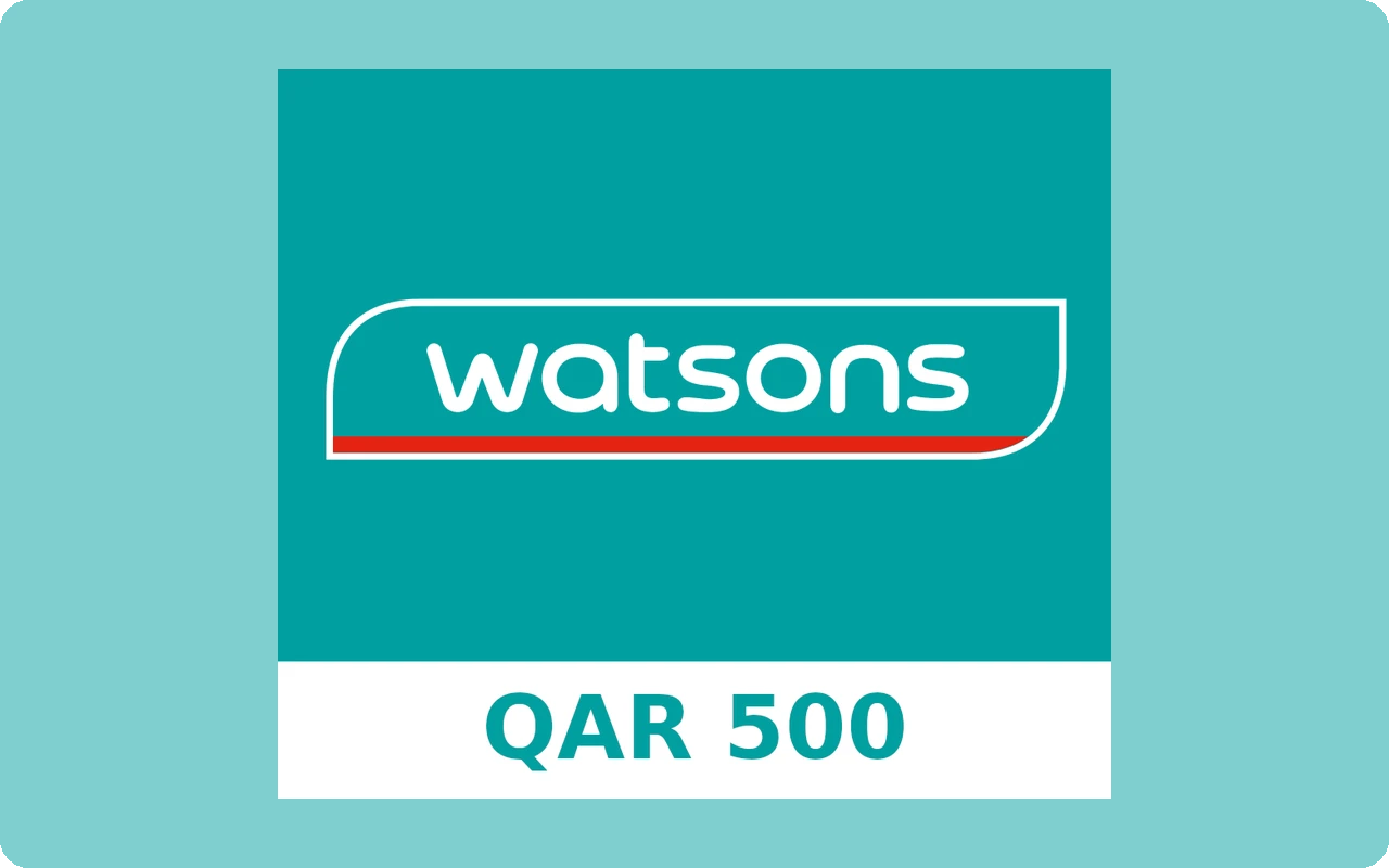 Watsons 500 QAR Gift Card (Qatar)