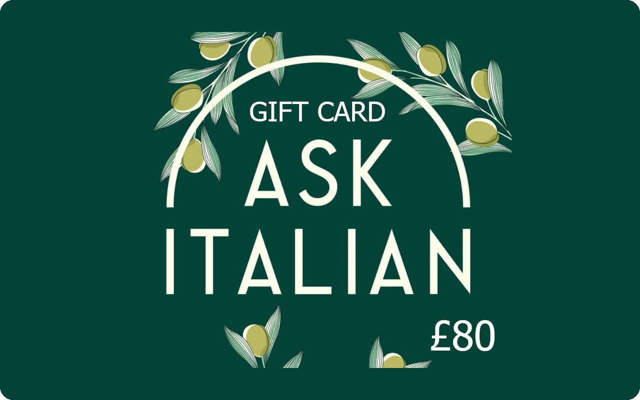 Ask Italian £80 Gift Card (United Kingdom)