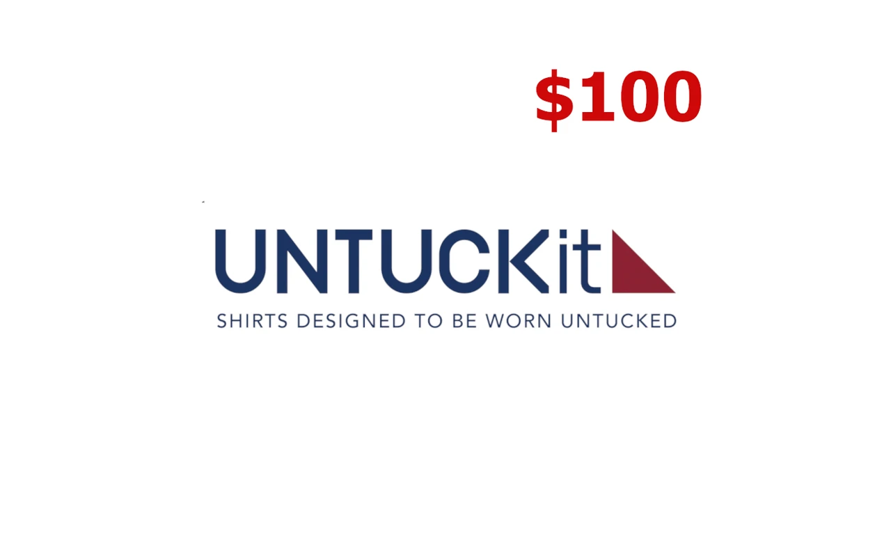 Untuckit $100 Gift Card (United States)