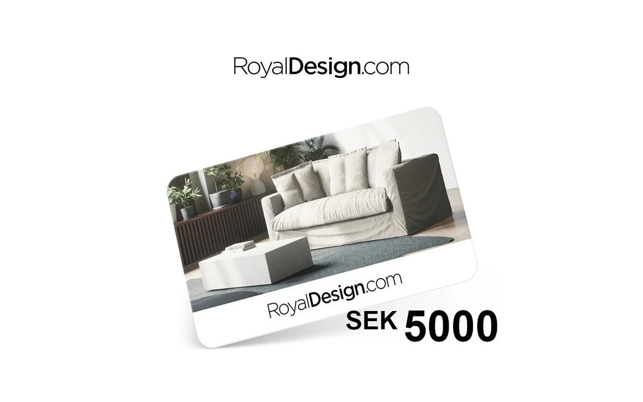 Royal Design 5000 kr Gift Card (Sweden)
