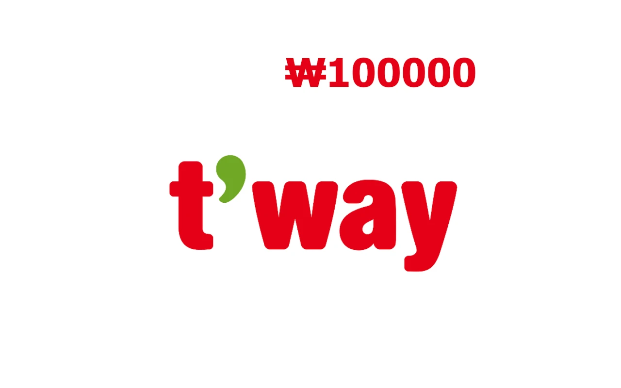 T'way Airline ₩100000 Gift Card (South Korea)