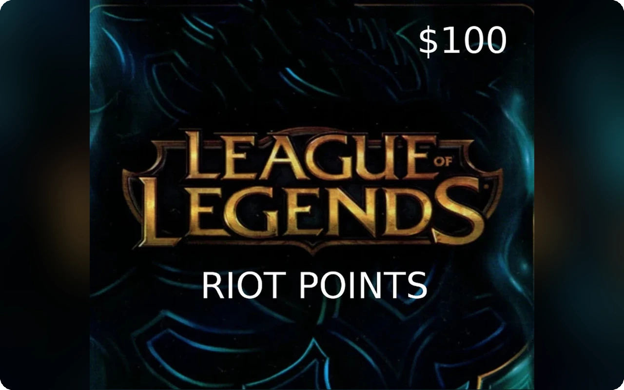 League of Legends $100 Gift Card (United States)