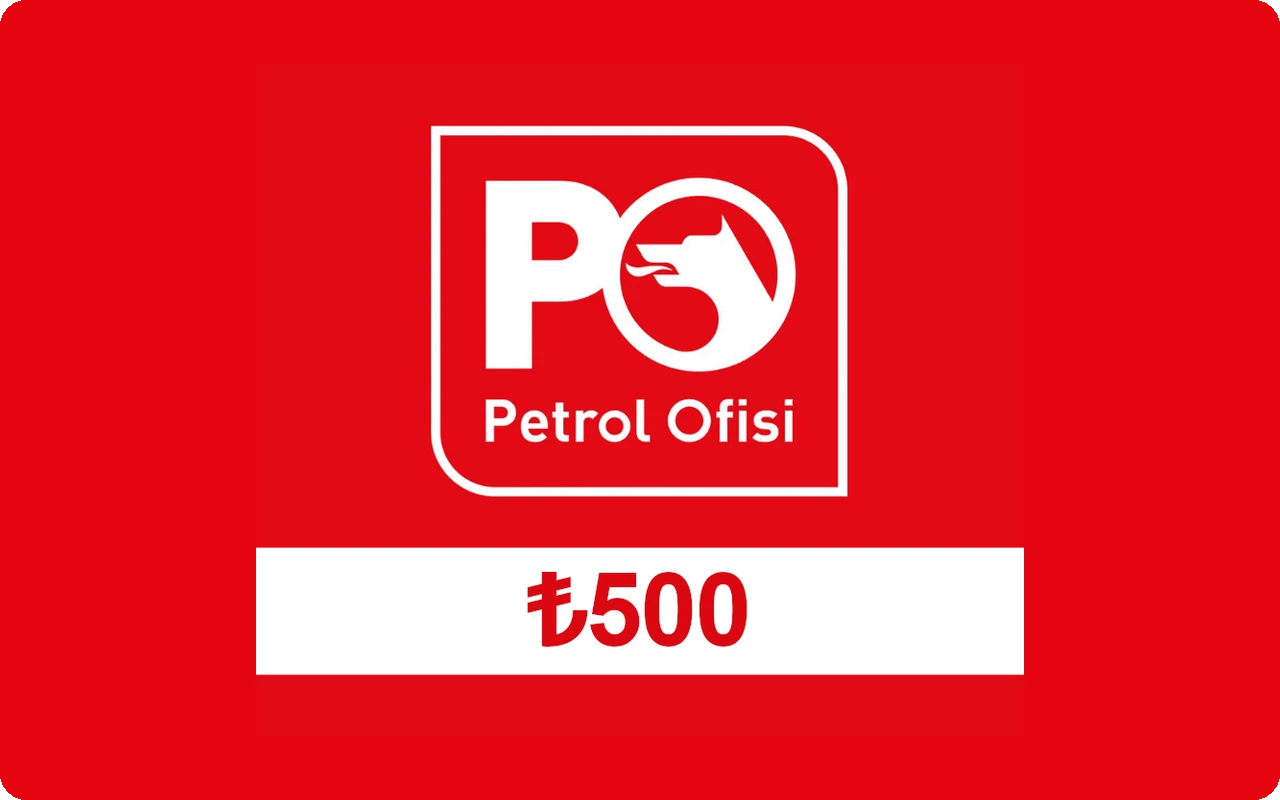 Petrol Ofisi ₺500 Gift Card (Turkey)