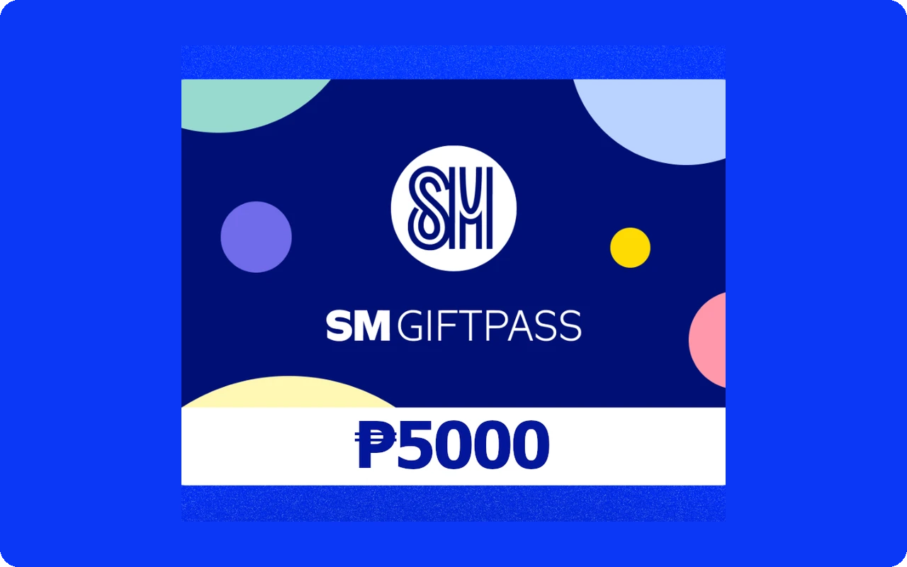 Smgift ₱5000 Gift Card (Philippines)