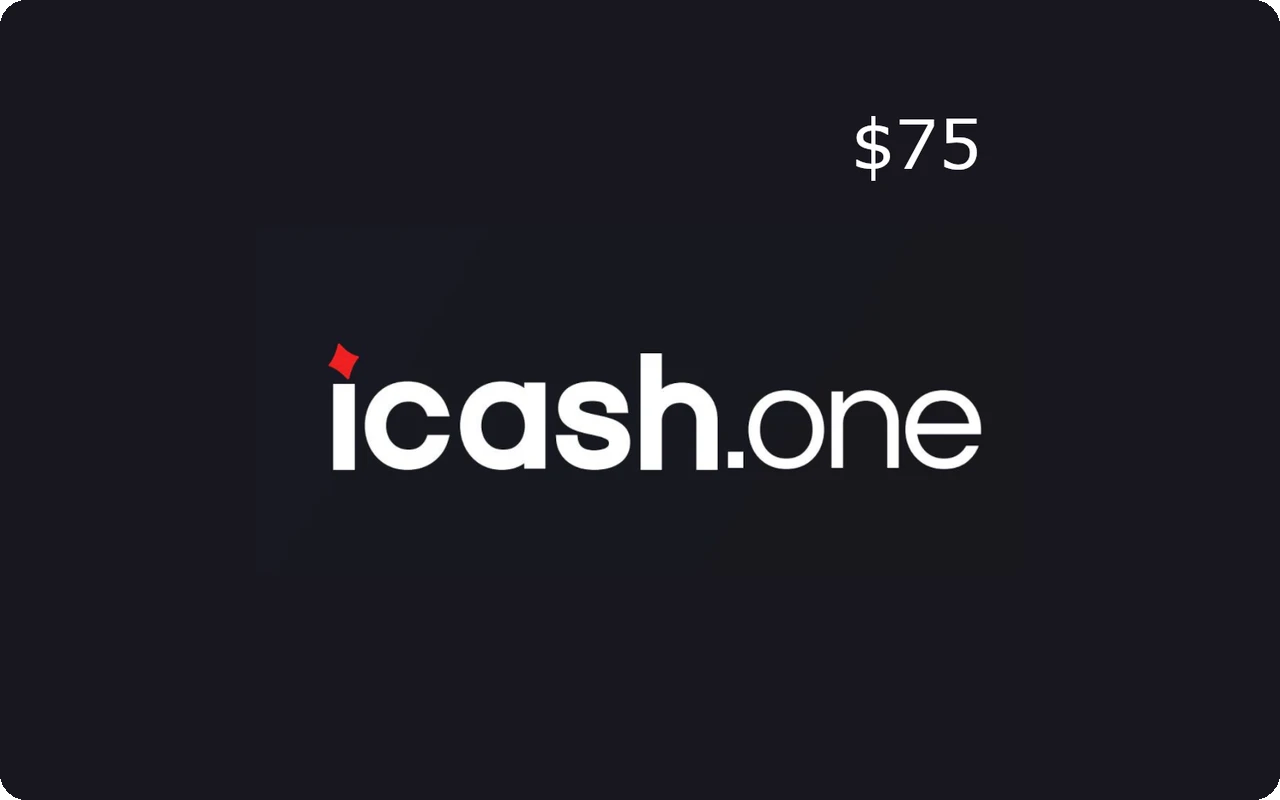 Icashone $75 Gift Card (United States)