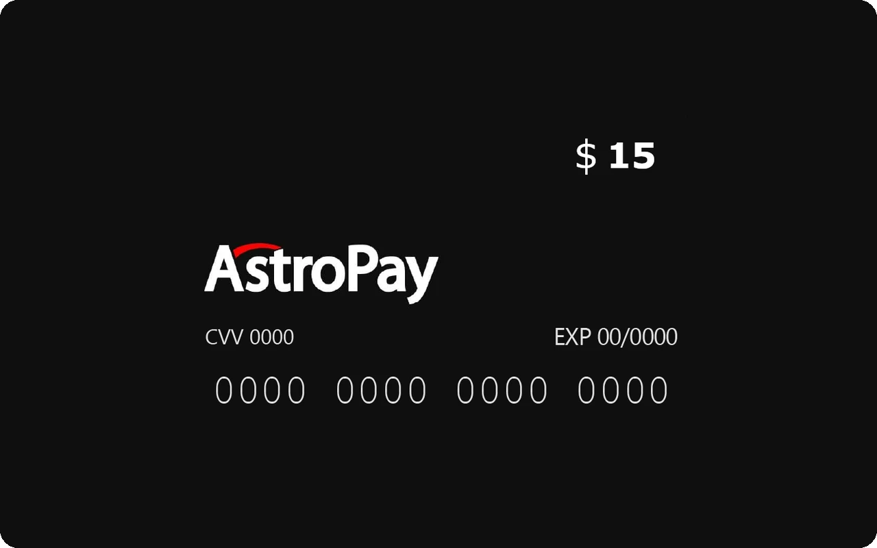 AstroPay $15 Gift Card (United States)