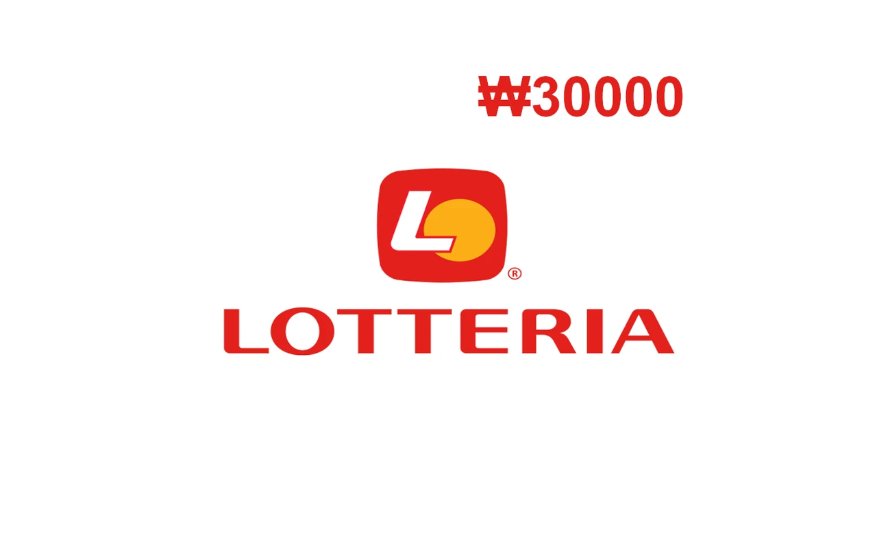 Lotteria ₩30000 Gift Card (South Korea)